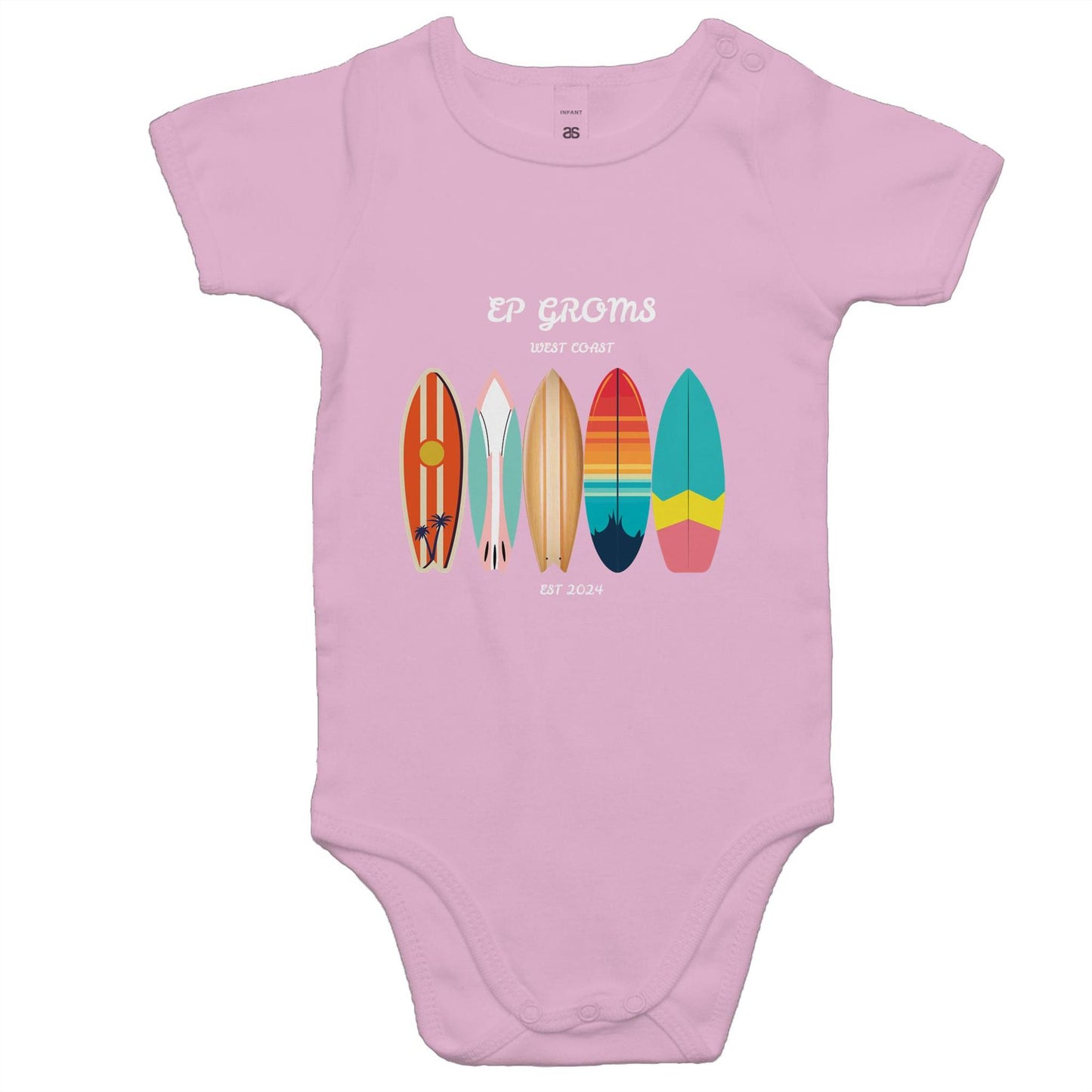 Micro EP Groms Surfboards Onesie