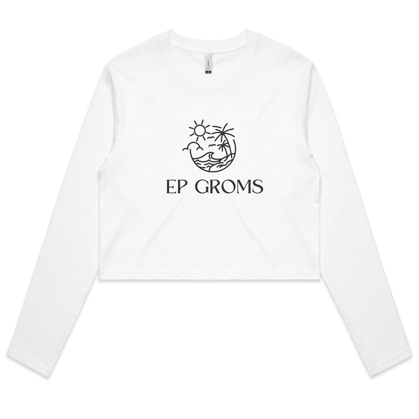 EP Groms - Women's Long Sleeve Crop Tee