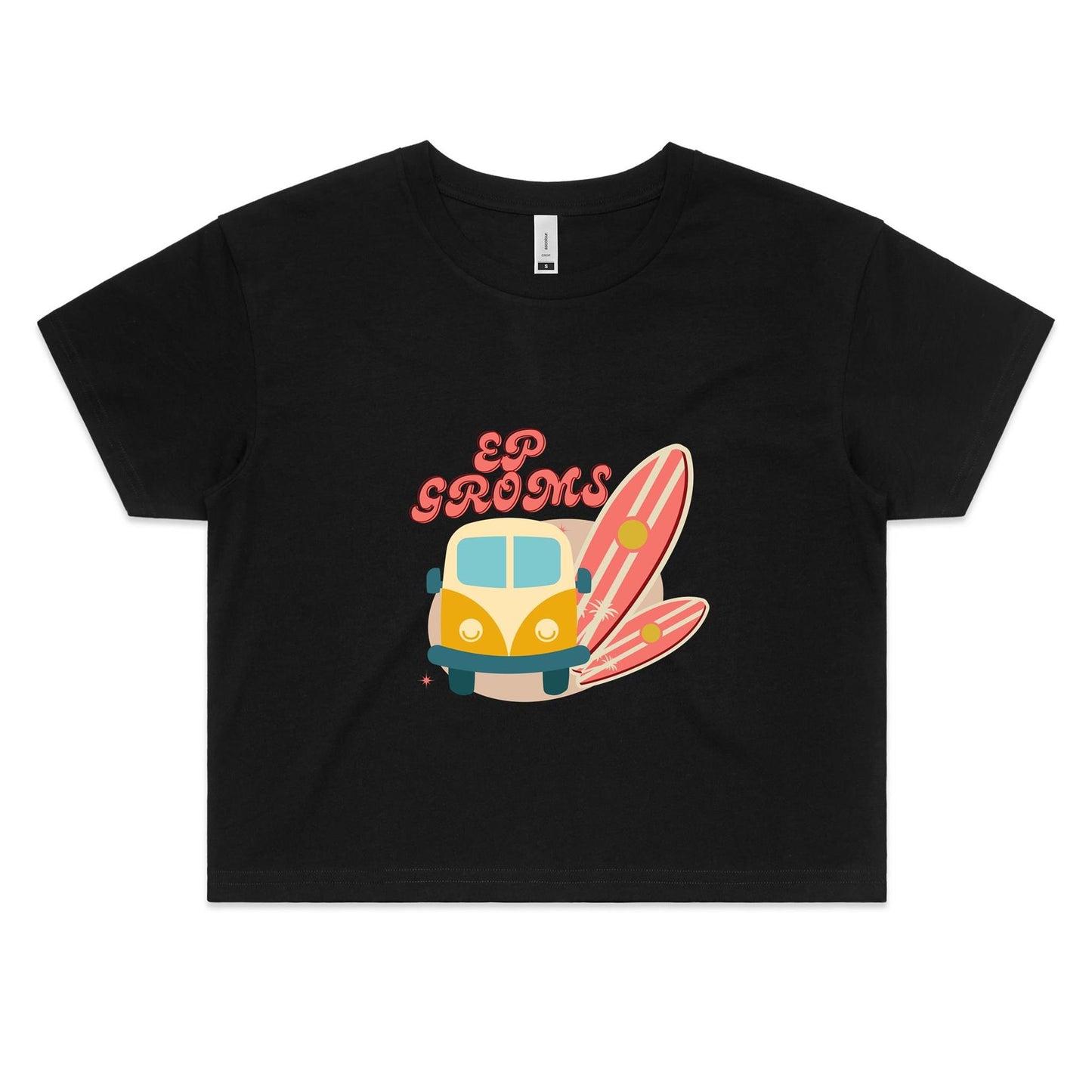 Sunday Fun - Women's Crop Tee