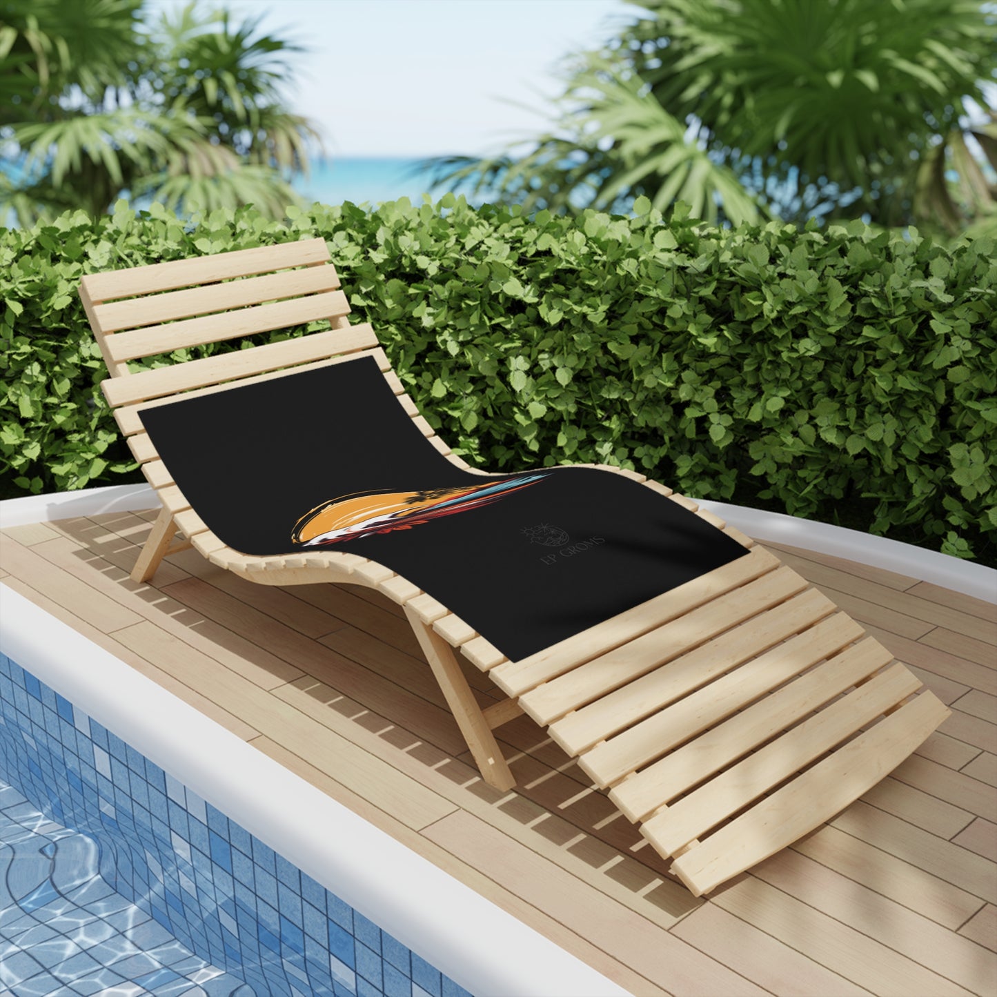 EP Groms Tropical Wave Beach Towels