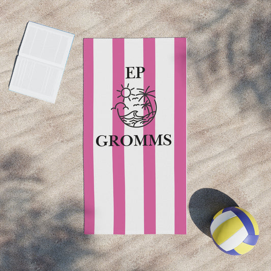 EP Groms Eco beach Pink Towel