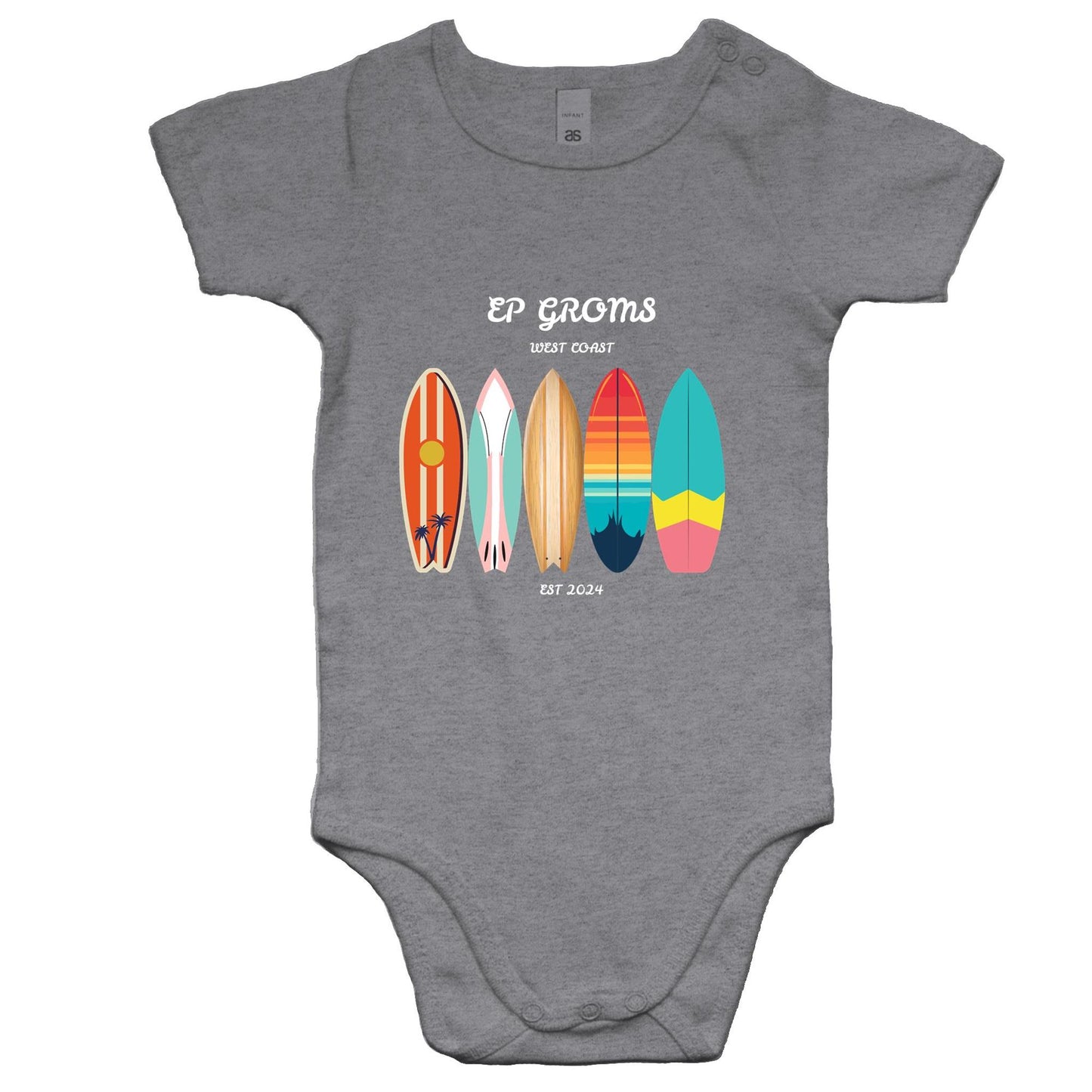 Micro EP Groms Surfboards Onesie