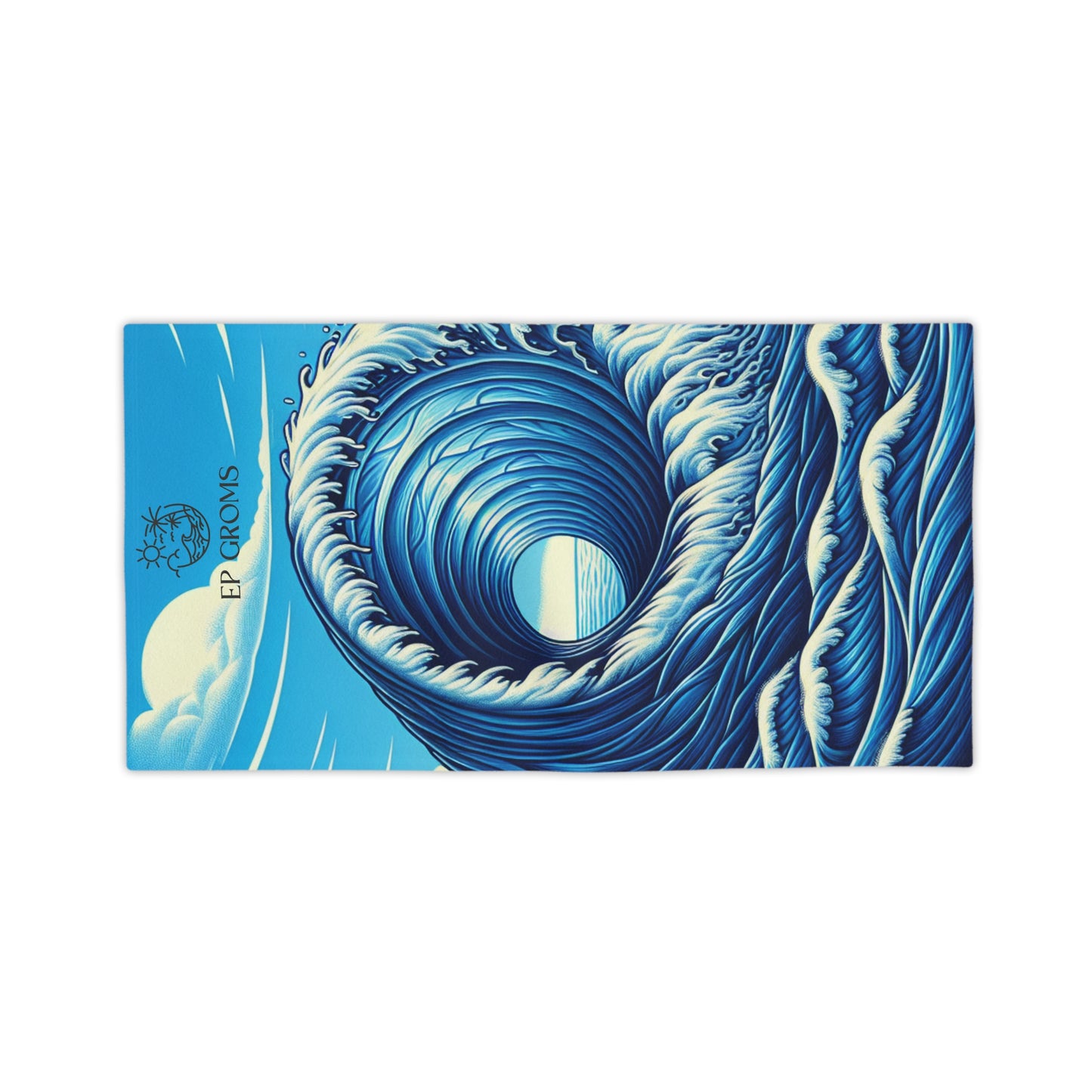 EP Groms Wave Beach Towel