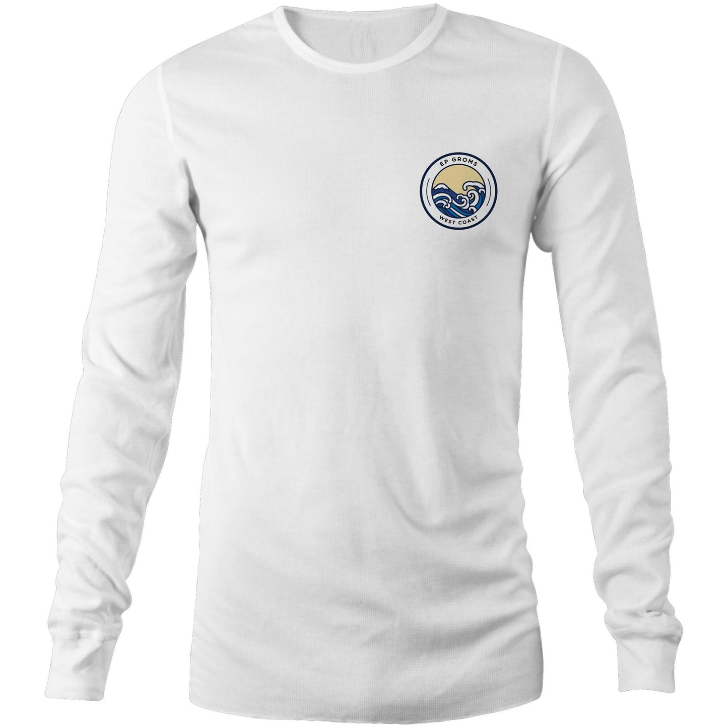 Classic Wave Mens Long Sleeve Tee