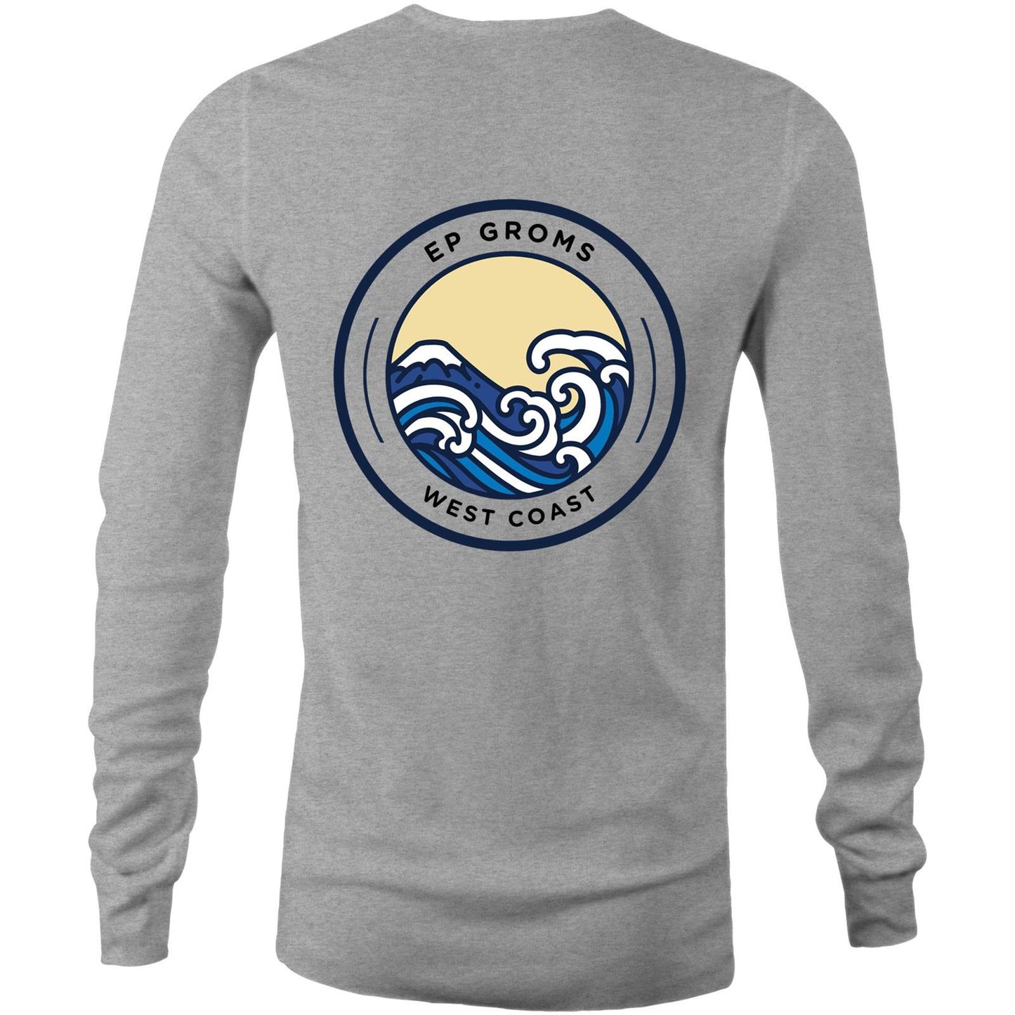 Classic Wave Mens Long Sleeve Tee