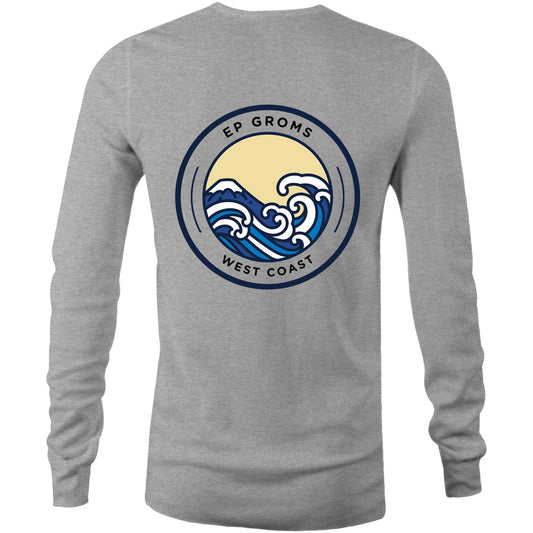 Classic Wave Mens Long Sleeve Tee