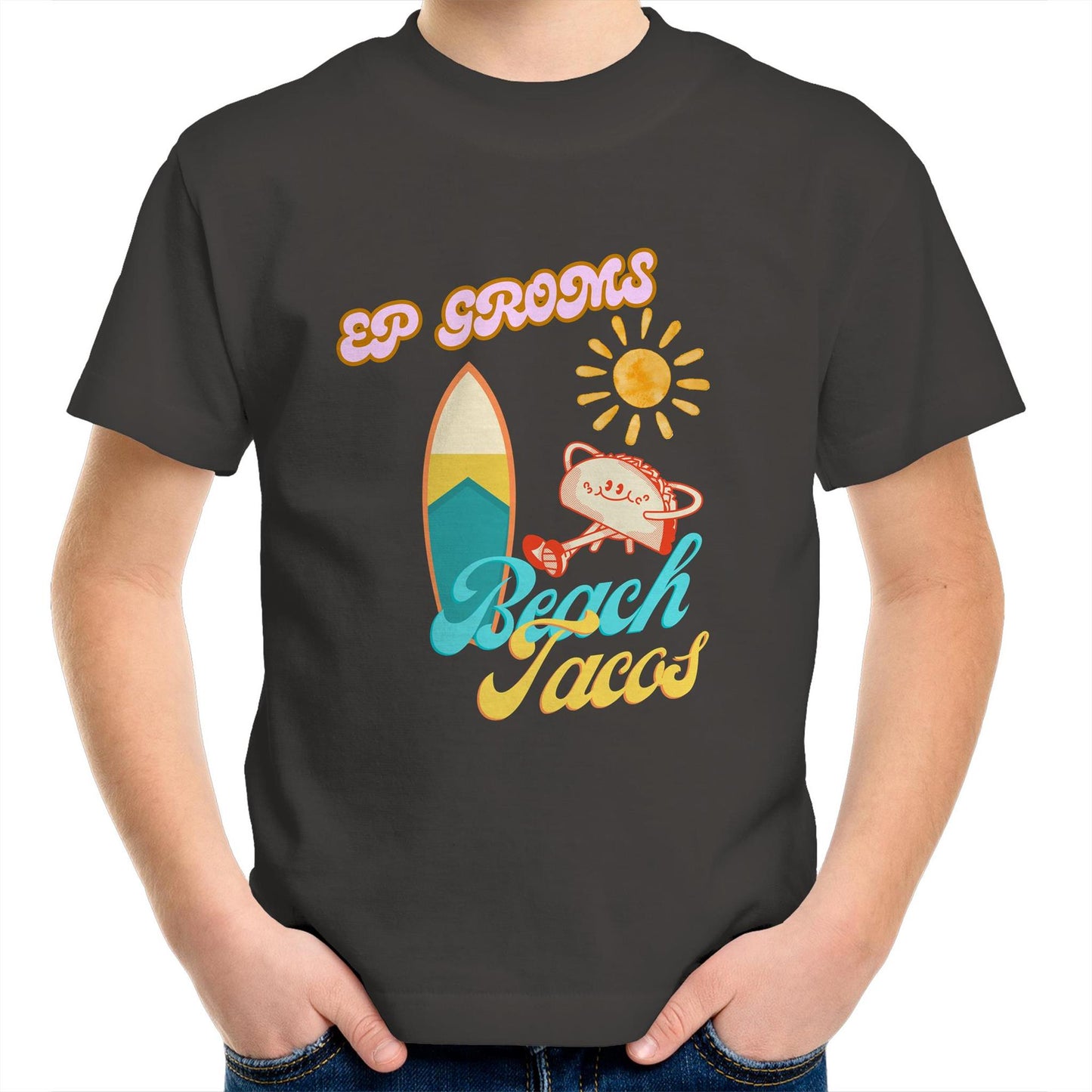 Girl EP Groms Beach Tacos Tee