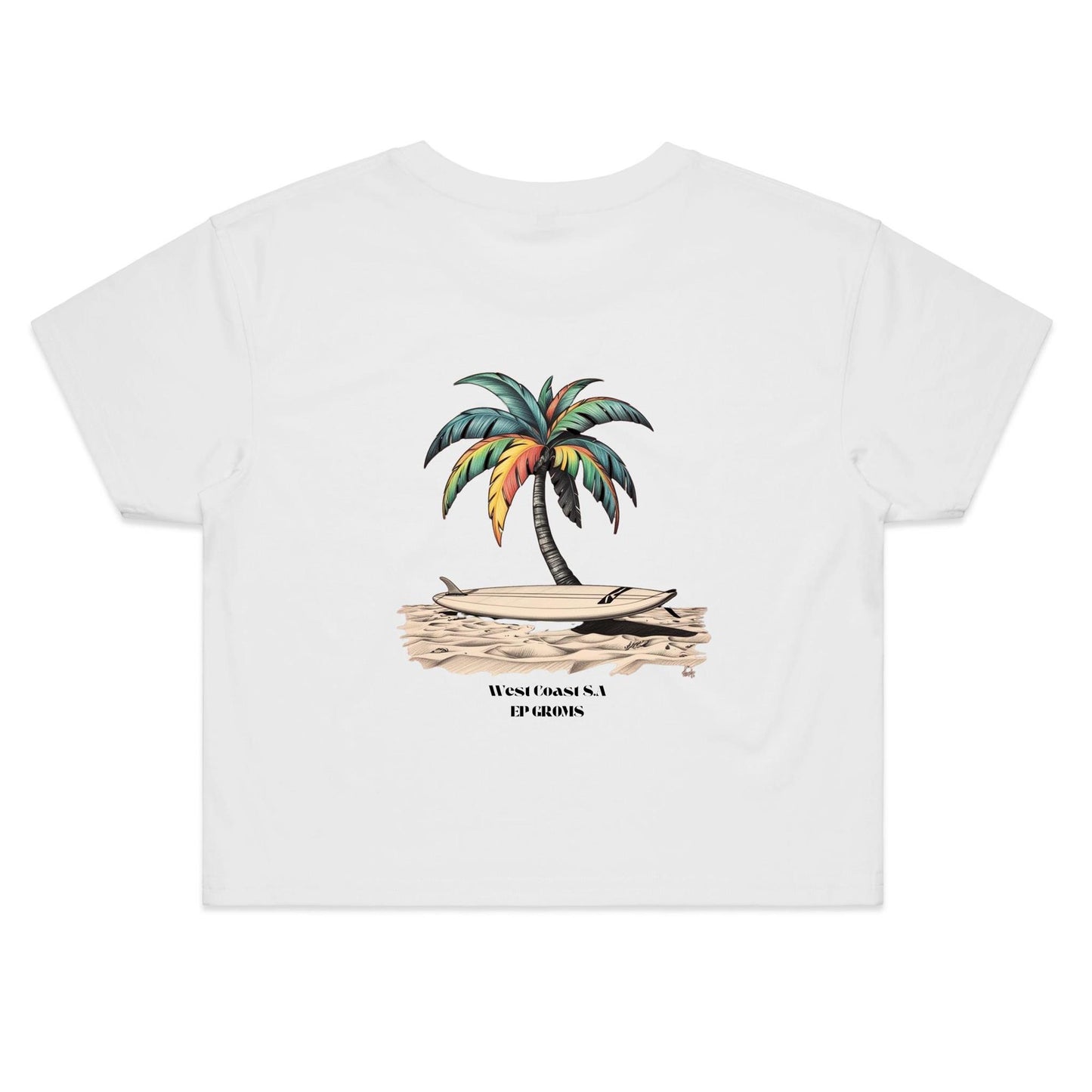 Palm - Women's Crop Tee