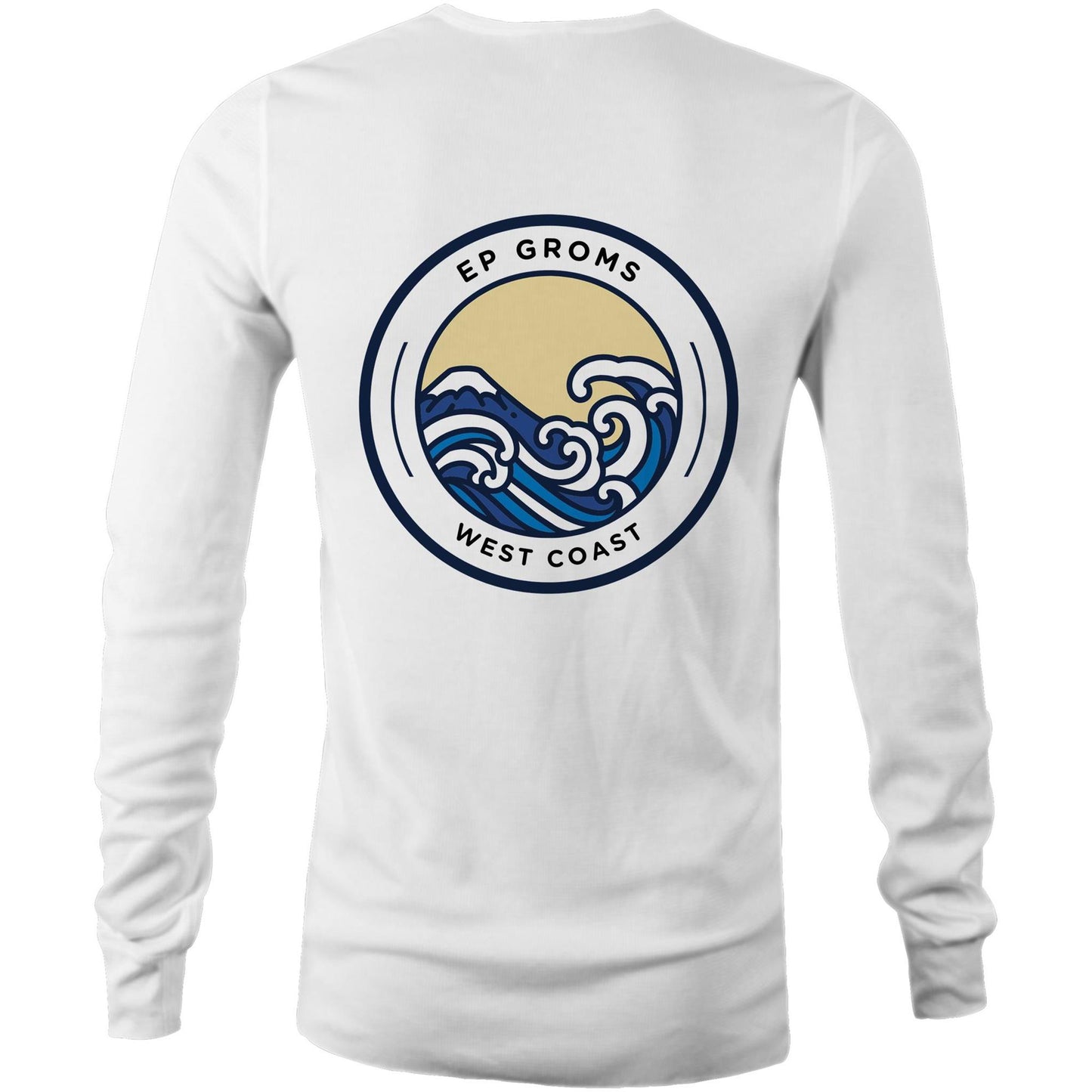 Classic Wave Mens Long Sleeve Tee